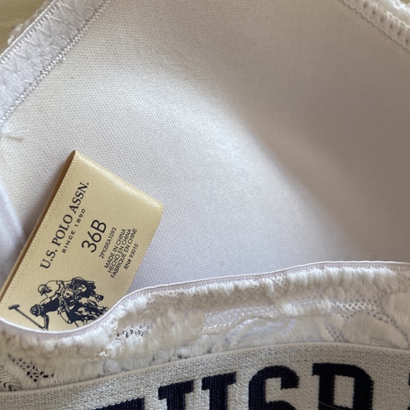 NWOT U.S Polo lacy bra in size 36B - Picture 5 of 5